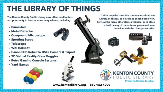 Library of Things - Non Book Items