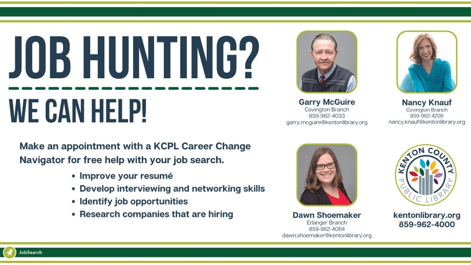 Library Receives Grant to Help Get People Back to Work | Kenton Library