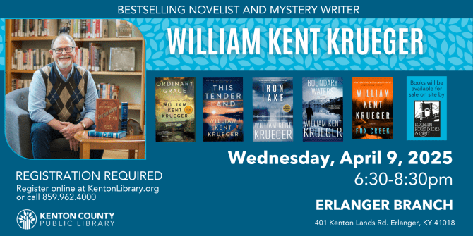 William Kent Krueger Author Visit | Kenton Library